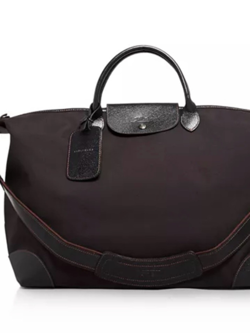 Longchamp Boxford large travel Black Duffel Weekender Bag